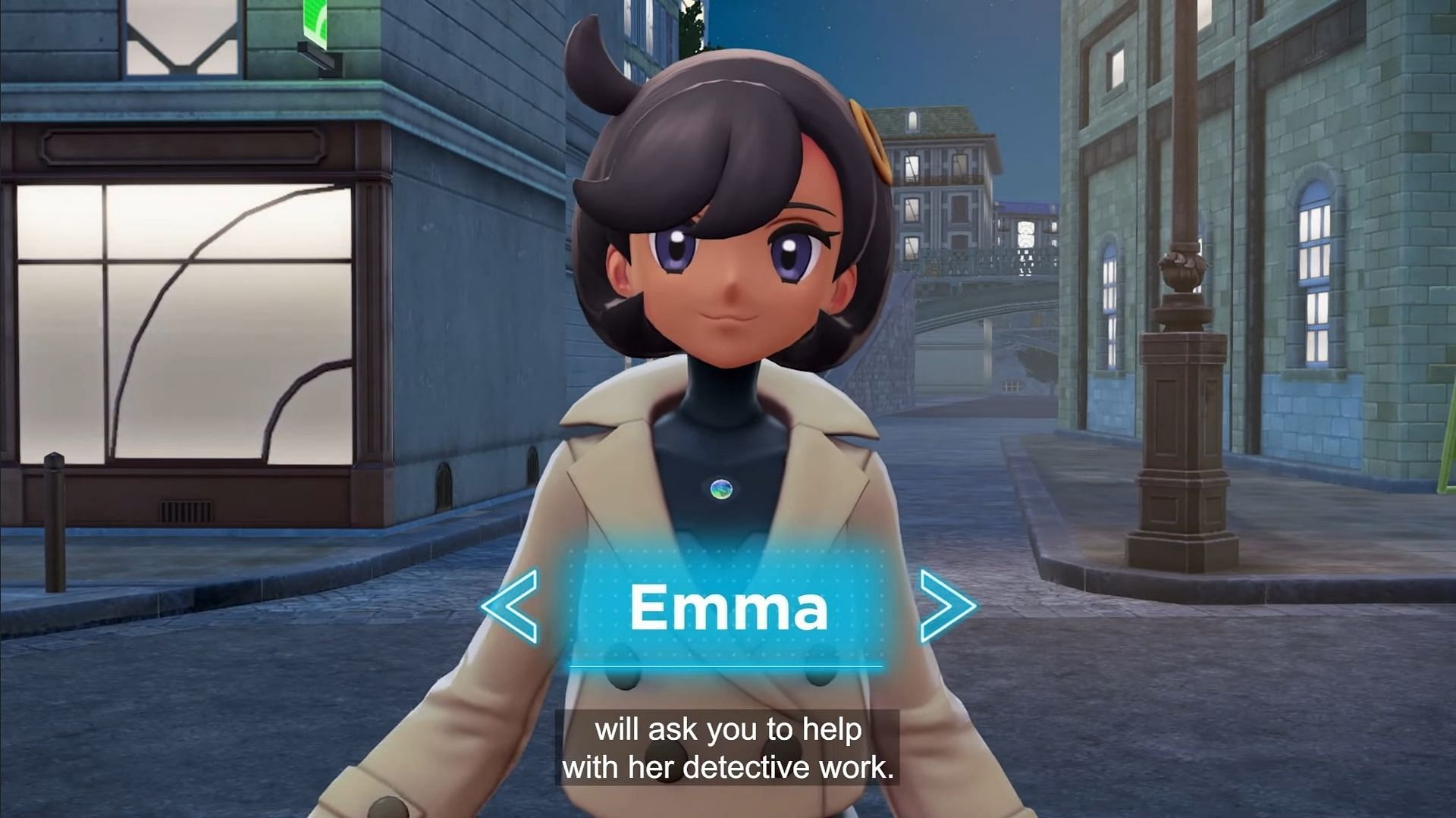 Emma had a post-game story in Pokemon X and Y (Image via TPC)